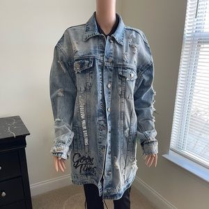 Superb Oversized Denim Jacket